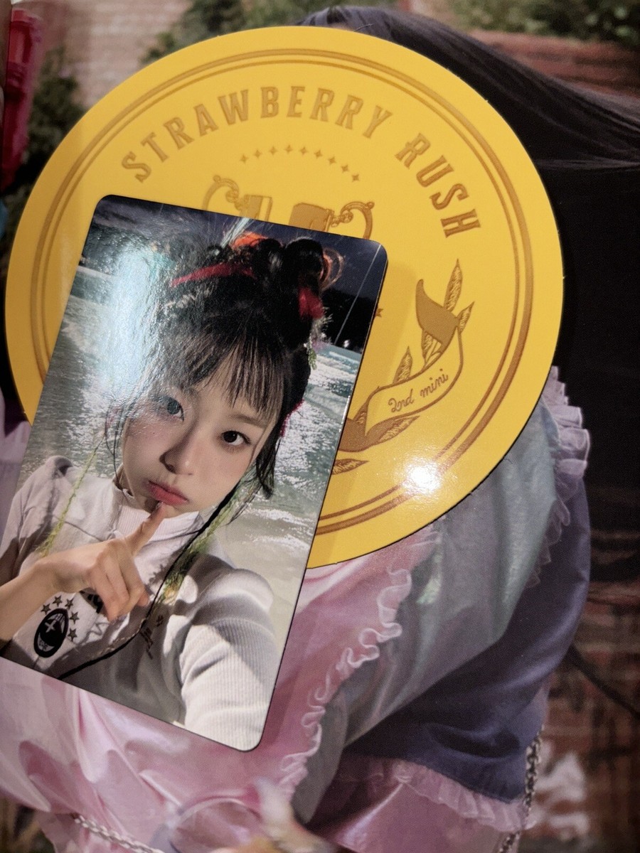 LOONA CHUU Strawberry Rush Autographed Signed Album Mint