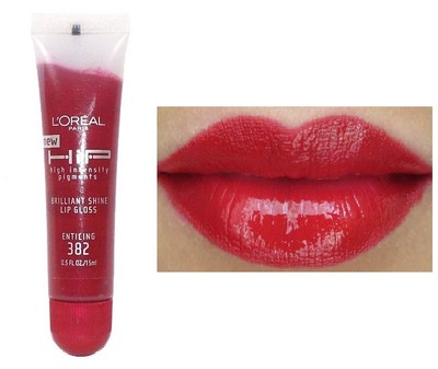 L'oreal HIP Brilliant Shine Lip Gloss -382- New