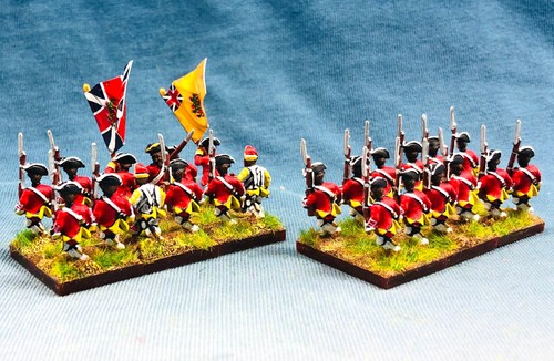 15mm SYW Guerra de los Siete Años WGS pintado británico 44º Abercromby BA48 - Imagen 4 de 9