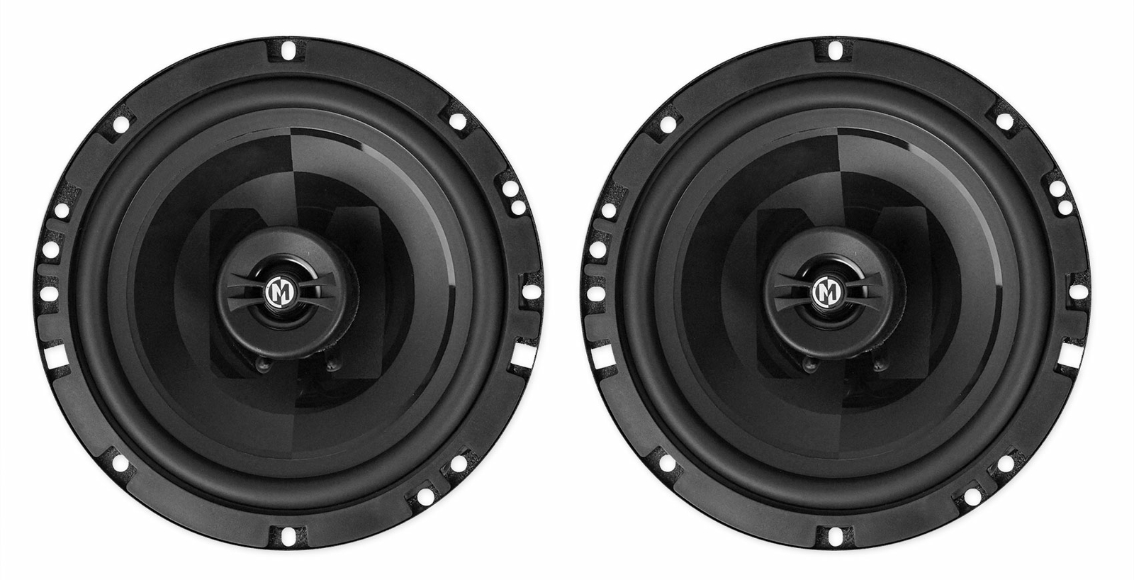 Пара автомобильных динамиков Memphis Audio PRX60 675 мощностью 100 Вт с купольными поворотными твитерами PEI