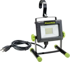 Power Smith 2000 Lumen Led Work Light All Weather Portable Garage Tool Light