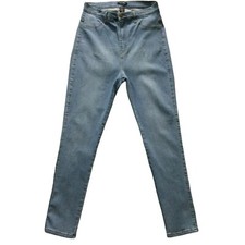 Fashion Nova Womens Jeans size 15 Junior Medium Wash Skinny x29" Cotton Stretch