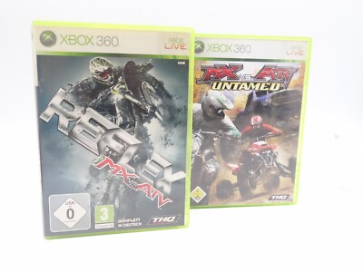 2 Reeflex MX vs ATV Untamed Microsoft Xbox 360 X-Box Bundle Spiel Anleitung CiB