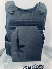 BULLETPROOF  Vest Body Armor Carrier  AR600 Rifle 3+ Plate 3A soft plate
