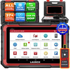 Launch X431 Pro Elite V+ Car Obd2 Scanner Diagnostic Full System Tool Ecu Coding