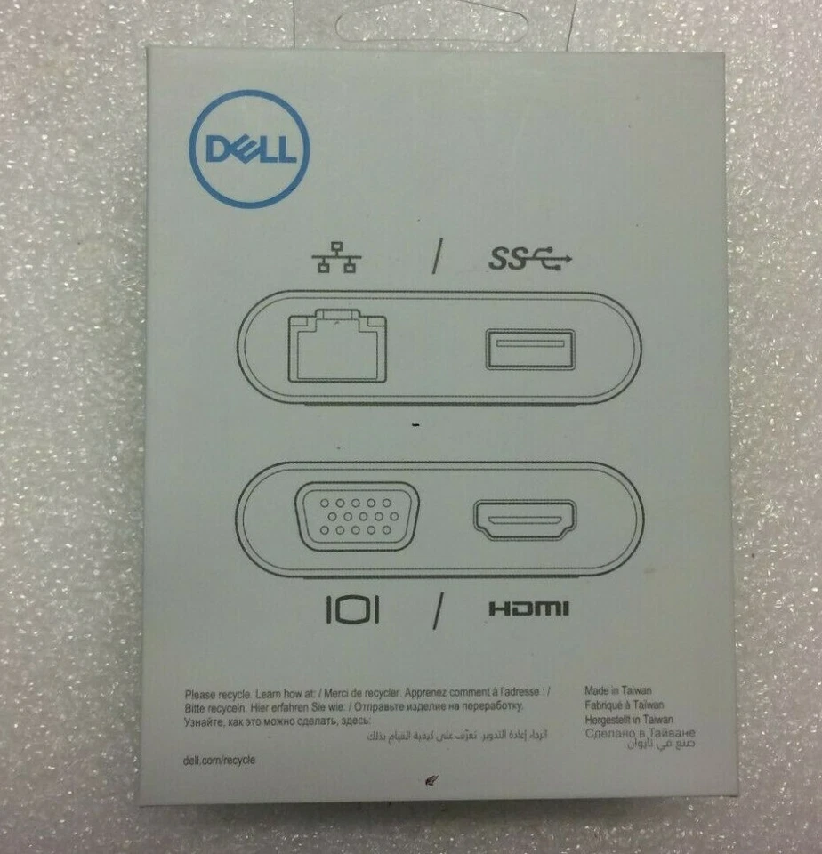 0D3MT1 Dell USB-C Adapter - Immagine 2 di 3