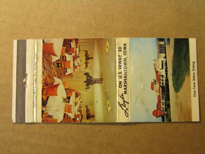G512 Vintage Matchbook Cover Floyd's Marshalltown Iowa IA