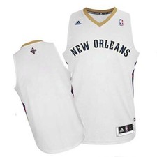 Adidas L72709 New Orleans Pelicans Blank White Stitched NBA Jersey Men's Size L