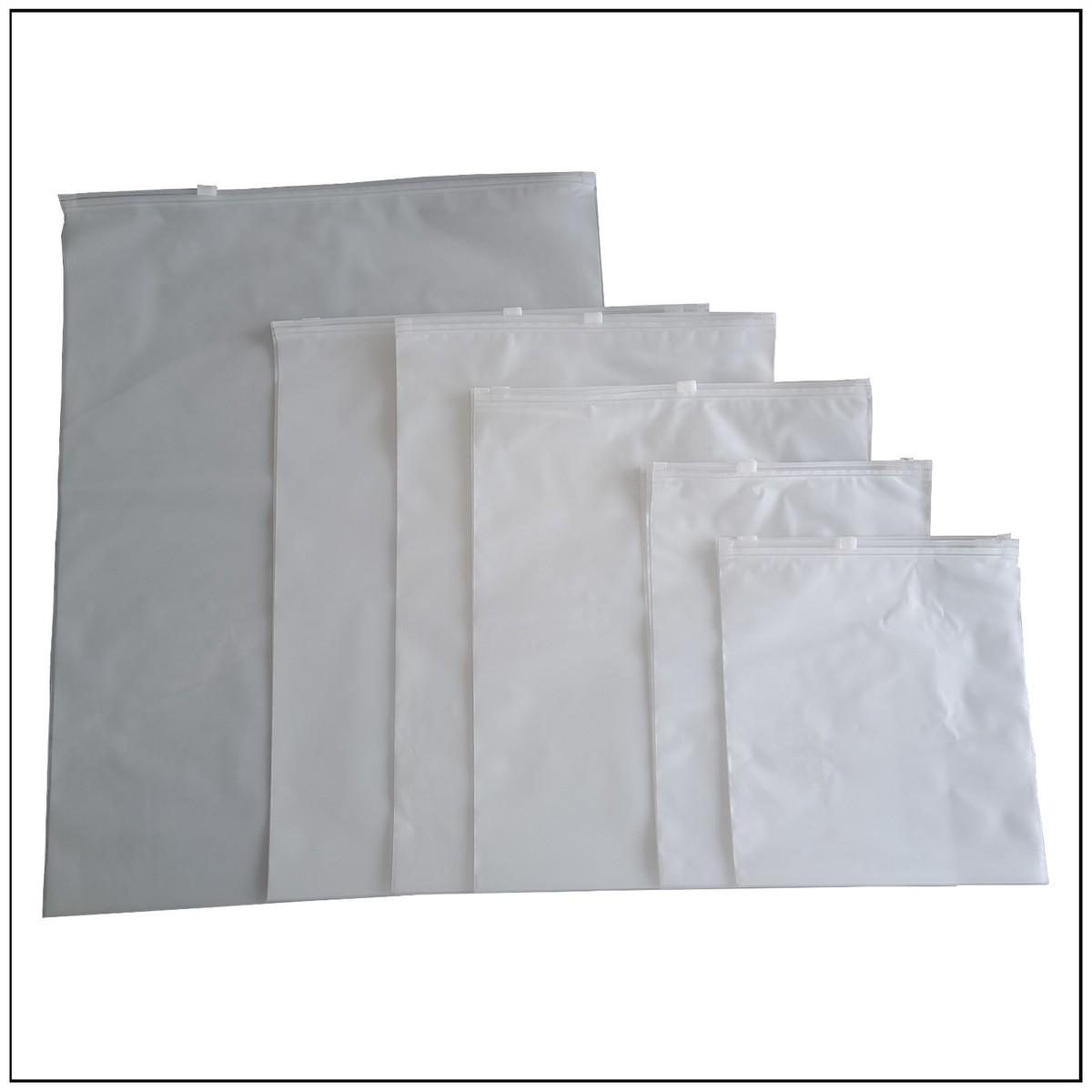 Frosted Resealable Zip Lock Bags x 30pack of various sizes UK