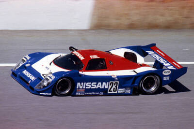 1992 Rolex 24 At Daytona - Winning Nissan Old Motor Racing History Photo