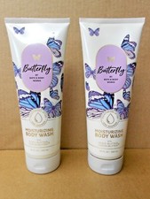 Bath  Body Works x2 BUTTERFLY Moisturizing BODY WASH 10oz