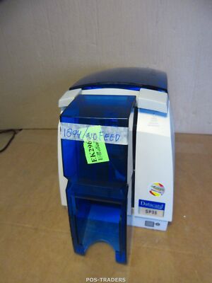 Datacard SP35 PLUS SP35CUSBSC120 USB Color ID Card Printer - DOESN'T FEED CARDS