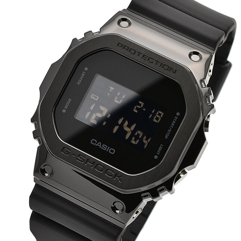 Autenticación Ofensa Templado CASIO G-SHOCK GM-5600B-1JF Metal Bezel Black Watch GM-5600B-1 Men&#039;s |  eBay