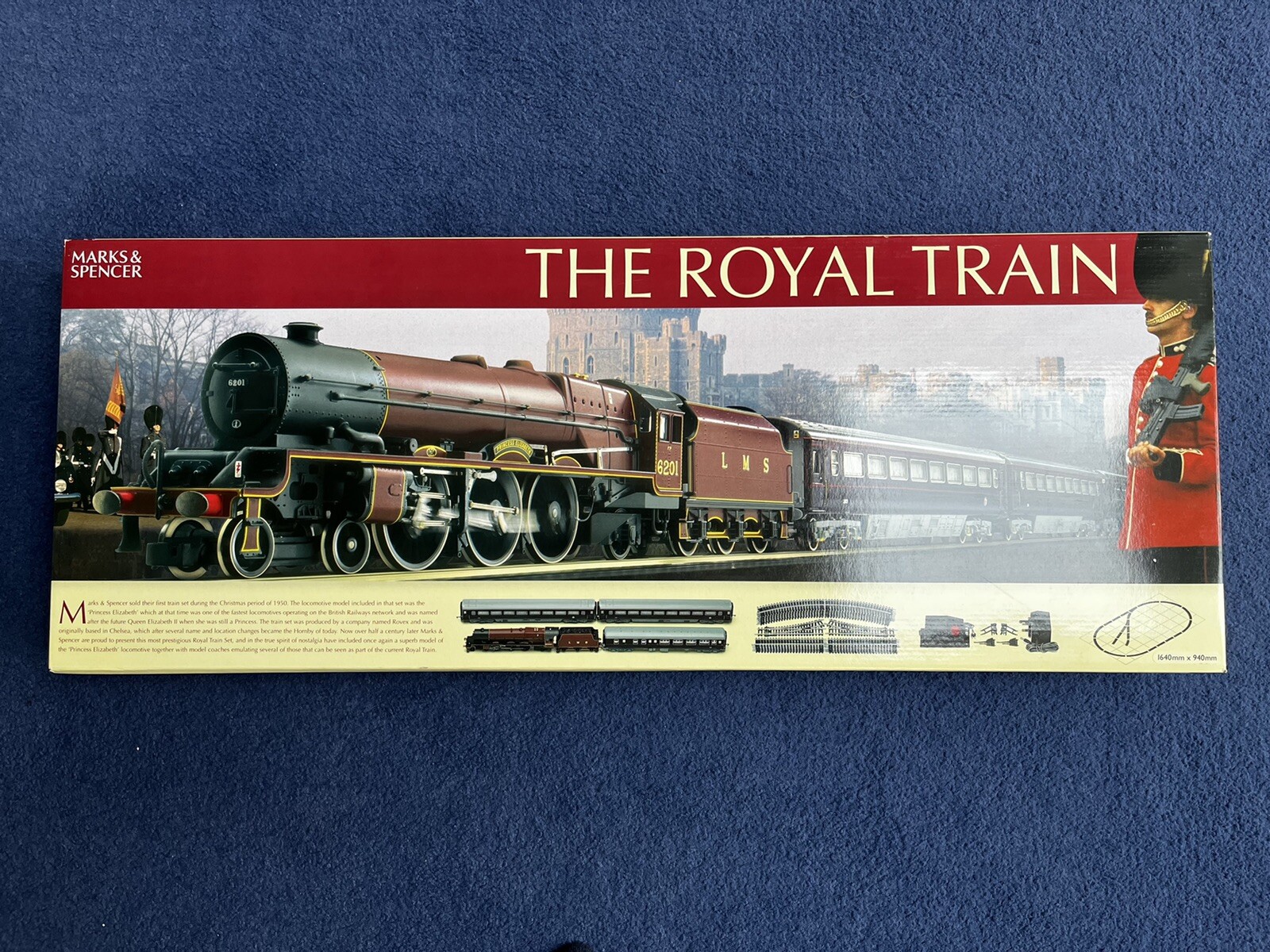 Hornby Royal train Set R1045 Marks & Spencer Brand New eBay