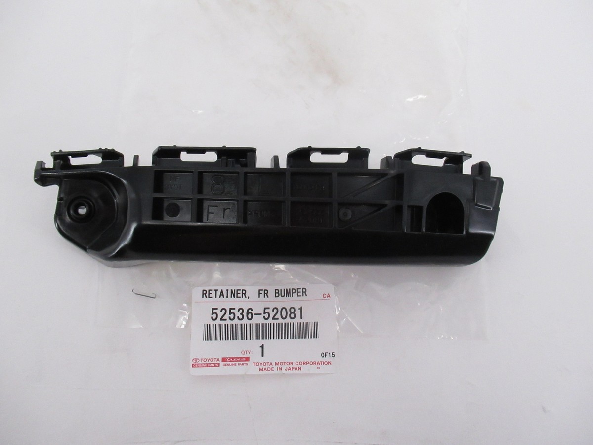 Genuine OEM Toyota 52536-52081 Left Front Bumper Side Retainer