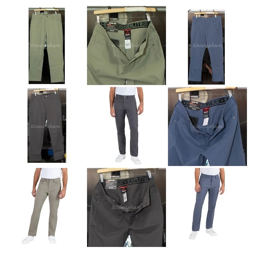 BLUE , GREEN ,GRAY Gerry Men’s Venture Commuter Pant
Opens in a new window or tab