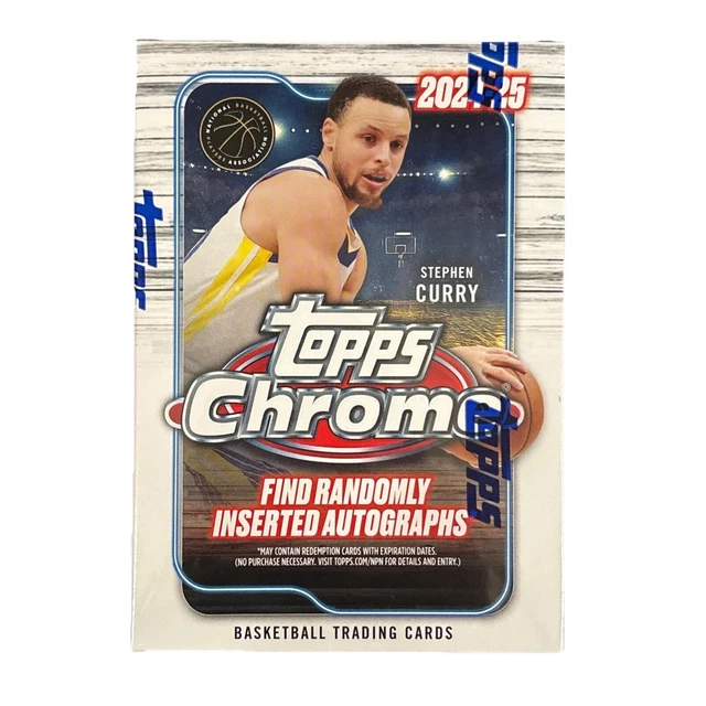 2024-25 Topps Chrome Basketball Blaster Box