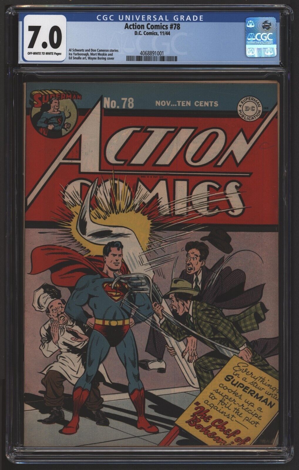 Action Comics #78 1944, CGC 7.0