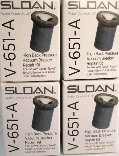 Sloan V-651-A Vacuum Breaker Repair Kit 3323182 (PACK of 4) NEW
