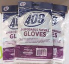 3 Pack  -  409 Disposable Nitrile Gloves - 8 ct Per Bag
