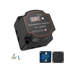 Dual Battery Isolator 140Amp Battery Isolator 12v Split Charge Relay Manual/A...