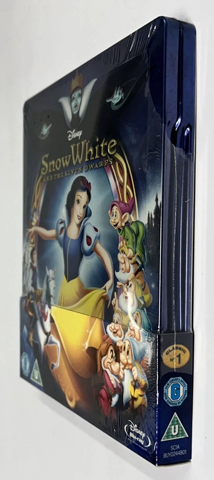 Snow White and the Seven Dwarfs Blu-ray Steelbook - Zavvi UK Exclusive Brand New - Image 4 of 4