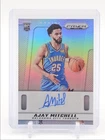 AJAY MITCHELL 2024-25 PANINI PRIZM DECA ROOKIE SILVER RC AUTO Q4856