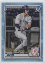 2020 Bowman Draft Chrome Sky Blue Refractor Trevor Hauver #BD-113 1u6