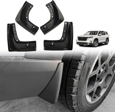 Front & Rear Mud Flaps Splash Guards Accessories for Honda Pilot 2023-2026