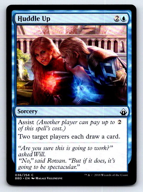 Huddle Up 36 Common Battlebond Magic: The Gathering Lightly Played