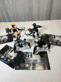 LEGO BIONICLE Morak 8932 Thulox 8931 Defilak 8929 Dekar 8930