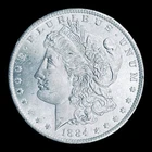 1884-O Morgan Silver Dollar