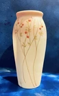 FENTON ART GLASS 2007 ASIAN TREES ON BURMESE VASE
