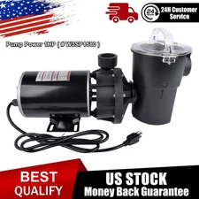 For Hayward Power Flo Pool Pump above-ground pools 1HP 115V Swimming Pool Pump
