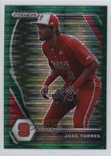 2021 Panini Prizm Draft Picks Green Pulsar Prizm Jose Torres #PDP89 0t2