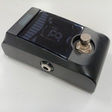 Korg Pitchblack PB-01 Chromatic Guitar Bass Pedal Tuner True Bypass Black Used