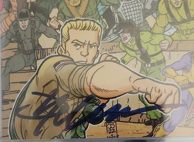 G.I. JOE #300 CBCS 9.8 WRAPAROUND LAST Anniversary ISSUE Twice Signed Sullivans