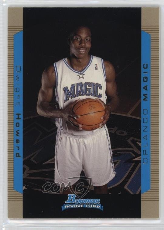 2004-05 Bowman Draft Gold Dwight Howard #129 Rookie RC HOF