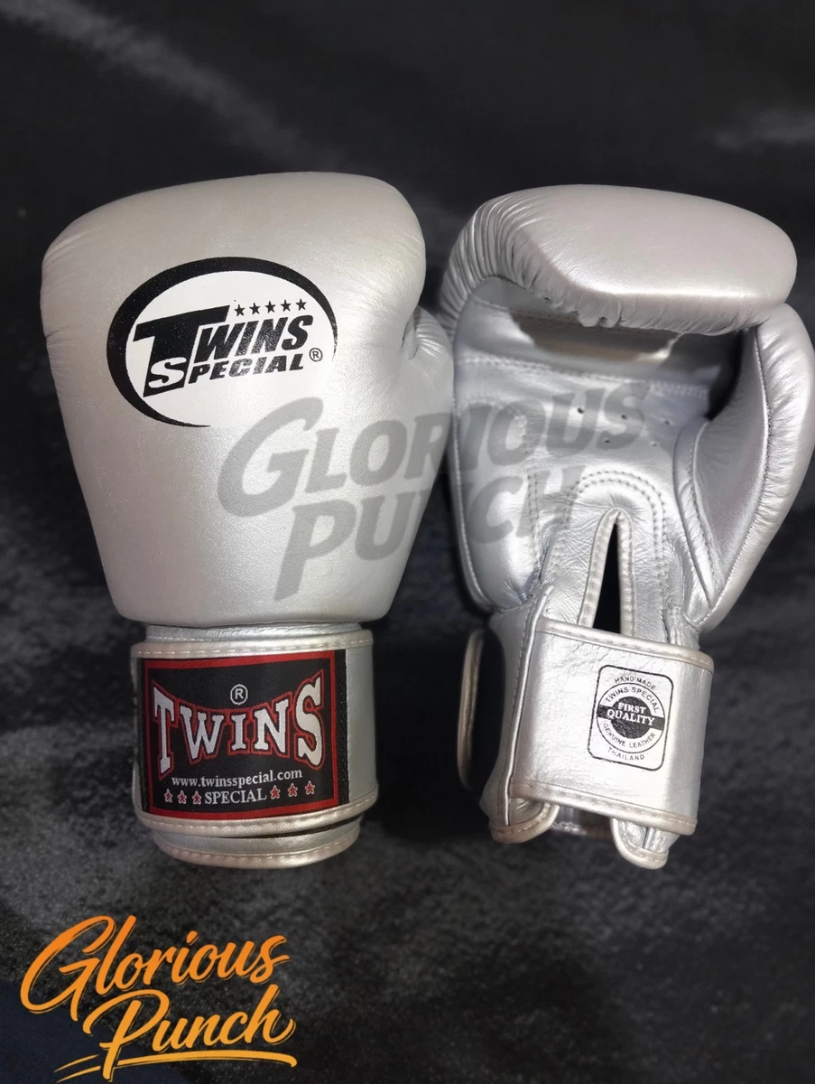 Twins Silver Boxing Gloves for sale | eBay