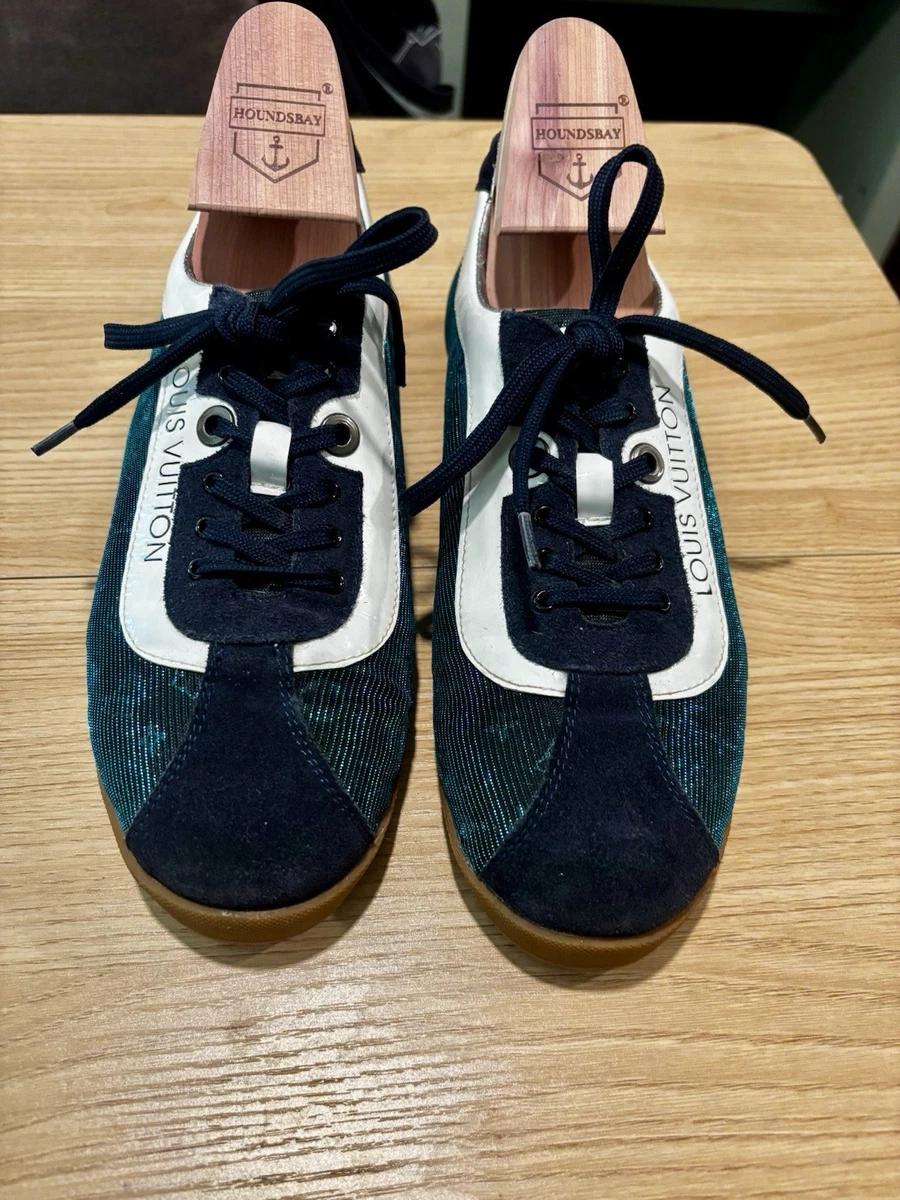 Louis Vuitton Canvas Blue Casual Shoes for Men for sale | eBay