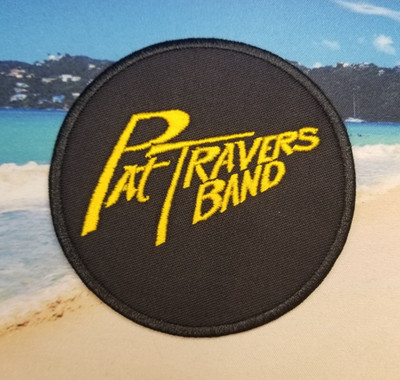 EMBROIDERED PAT TRAVERS BAND ROCK BAND PATCH (Please Read Ad)