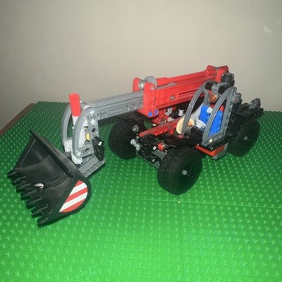 LEGO Technic Telehandler 42061 2 in 1 Complete Set Plastic Vehicle 2017