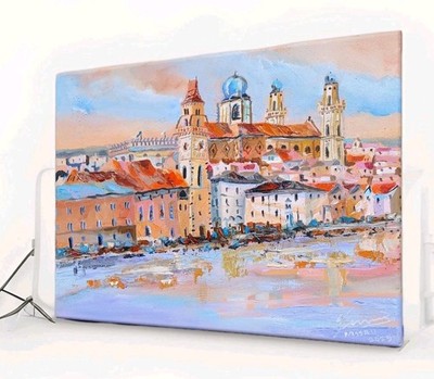  Passau Original Ölbild  30x40 cm   Handgemalt & Signiert  Bernhard Gerner