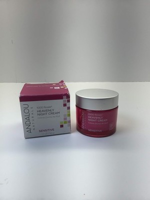 Andalou Naturals 1000 Roses Fortifying Night Cream 1.7 Oz Brand New