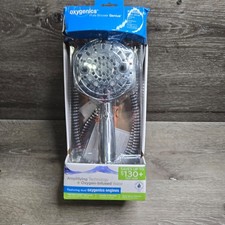 Oxygenics Pure Shower Genius Head, Chrome, 1.75 Gpm, Model 89146