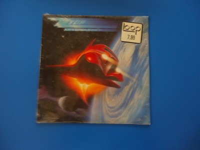 ZZ Top Afterburner LP (1985) 1-25342 Water damaged cover