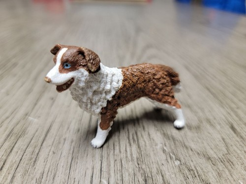 Schleich Australian Shepherd Dog Puppy Animal 42376 Toy Figure Farm 2016