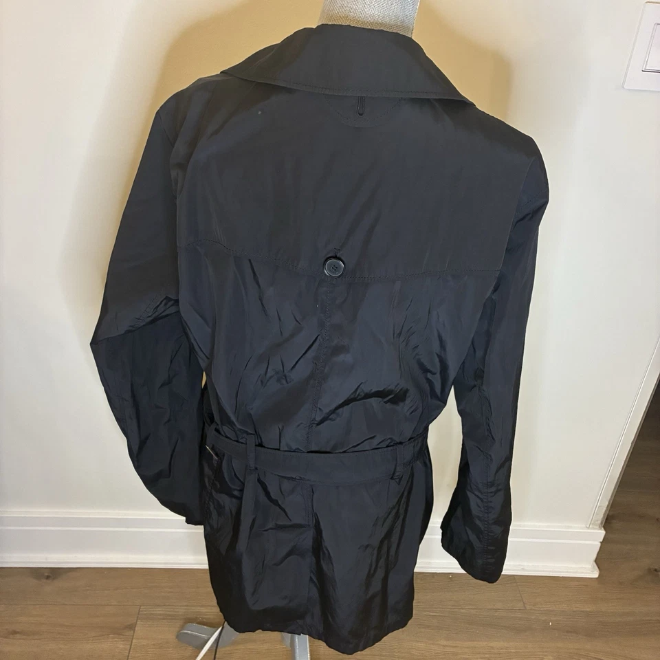 Gabardina Allegri negra doble pecho mujer 50, grande Foto 2 de 4