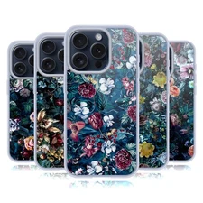 RIZA PEKER NIGHT FLORAL GEL CASE COMPATIBLE WITH APPLE iPHONE PHONES/MAGSAFE
