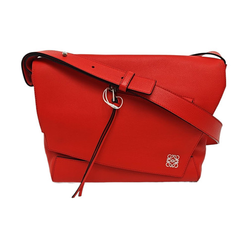 LOEWE Crossbody bags Leather Red Free Shipping | Duties Paid